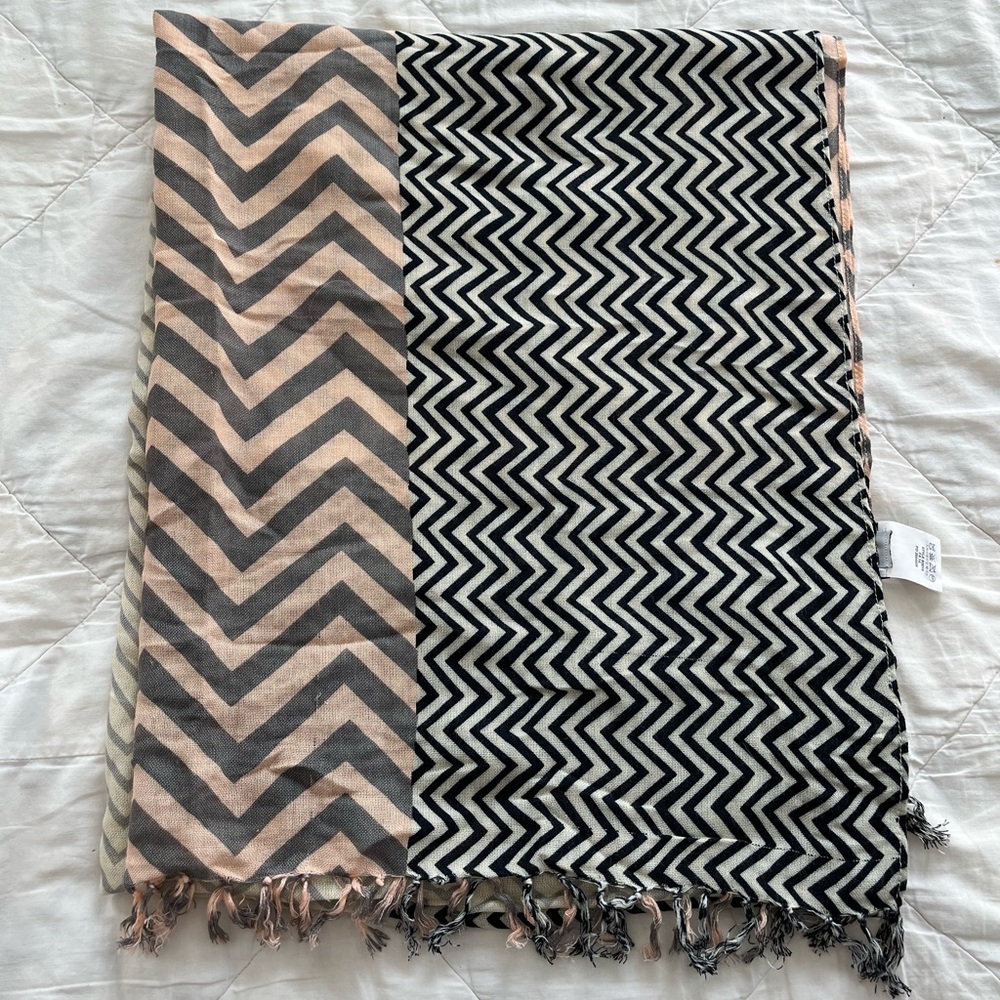 J Crew Patterned Scarf - image 7